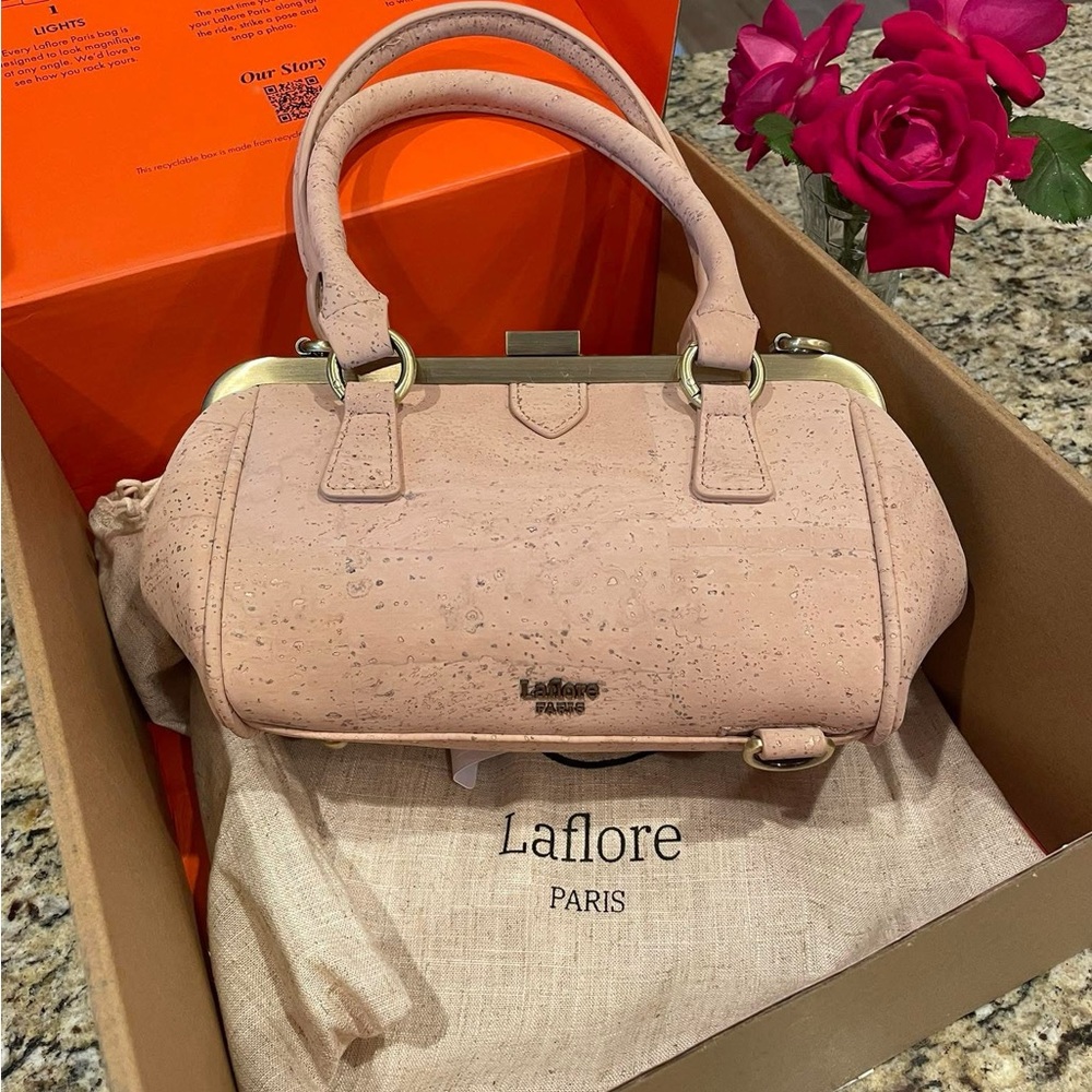 Laflore Paris Pale Pink Chouchou, nwt